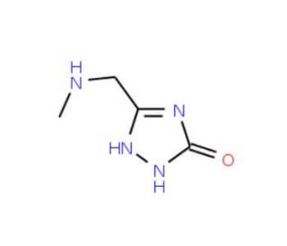5-[(Methylamino)methyl]-1,2-dihydro-3H-1,2,4-triazol-3-one - chemical structure image