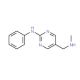 5-[(Methylamino)methyl]-N-phenylpyrimidin-2-amine (CAS 944450-95-7) - chemical structure image