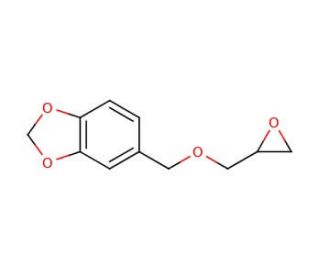 5-[(oxiran-2-ylmethoxy)methyl]-1,3-benzodioxole - chemical structure image