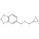 5-[(oxiran-2-ylmethoxy)methyl]-1,3-benzodioxole - chemical structure image