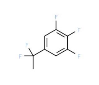 5-(1,1-Difluoroethyl)-1,2,3-trifluorobenzene - chemical structure image