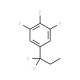 5-(1,1-Difluoropropyl)-1,2,3-trifluorobenzene - chemical structure image