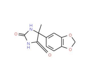 5-(1,3-benzodioxol-5-yl)-5-methylimidazolidine-2,4-dione - chemical structure image
