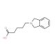 5-(1,3-Dihydroisoindol-2-yl)pentanoic acid - chemical structure image