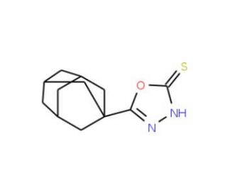 5-(1-adamantyl)-1,3,4-oxadiazole-2-thiol - chemical structure image