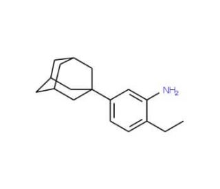 [5-(1-adamantyl)-2-ethylphenyl]amine - chemical structure image