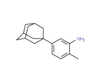 [5-(1-adamantyl)-2-methylphenyl]amine - chemical structure image