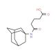 5-(1-Adamantylamino)-5-oxopentanoic acid - chemical structure image