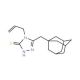5-(1-Adamantylmethyl)-4-allyl-4H-1,2,4-triazole-3-thiol - chemical structure image