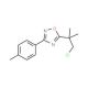 5-(1-Chloro-2-methylpropan-2-yl)-3-p-tolyl-1,2,4-oxadiazole (CAS 1072944-73-0) - chemical structure image