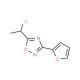 5-(1-chloroethyl)-3-(2-furyl)-1,2,4-oxadiazole - chemical structure image