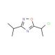 5-(1-chloroethyl)-3-isopropyl-1,2,4-oxadiazole - chemical structure image