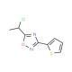5-(1-chloroethyl)-3-thien-2-yl-1,2,4-oxadiazole - chemical structure image