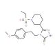 5-(1-(Ethylsulfonyl)piperidin-3-yl)-4-(4-methoxy-phenethyl)-4H-1,2,4-triazole-3-thiol - chemical structure image
