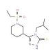 5-[1-(Ethylsulfonyl)piperidin-3-yl]-4-isobutyl-4H-1,2,4-triazole-3-thiol - chemical structure image