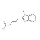 5-(1-Methyl-1H-benzoimidazol-2-yl)-pentanoic acid - chemical structure image