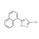 5-(1-naphthyl)-4H-1,2,4-triazol-3-amine - chemical structure image