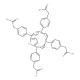 5,10,15,20-Tetrakis(4-carboxymethyloxyphenyl)-21H,23H-porphine (CAS 127812-08-2) - chemical structure image