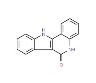 5,11-Dihydro-6H-indolo[3,2-c]quinolin-6-one (CAS 18735-98-3) - chemical structure image