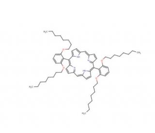 5,15-Bis(2,6-dioctoxyphenyl) porphyrin - chemical structure image