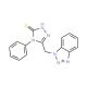 5-(1H-1,2,3-Benzotriazol-1-ylmethyl)-4-phenyl-4H-1,2,4-triazole-3-thiol - chemical structure image