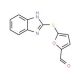 5-(1H-Benzoimidazol-2-ylsulfanyl)-furan-2-carbaldehyde - chemical structure image