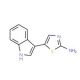 5-(1H-Indol-3-yl)-1,3-thiazol-2-amine - chemical structure image