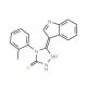 5-(1H-Indol-3-yl)-4-o-tolyl-4H-[1,2,4]triazole-3-thiol - chemical structure image