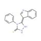 5-(1H-Indol-3-yl)-4-phenyl-4H-[1,2,4]triazole-3-thiol - chemical structure image