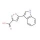 5-(1H-indol-3-yl)isoxazole-3-carboxylic acid - chemical structure image