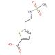 5-{2-[(methylsulfonyl)amino]ethyl}thiophene-2-carboxylic acid - chemical structure image