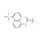 5-(2,2,2-Trifluoro-acetylamino)-naphthalene-1-sulfonyl chloride - chemical structure image