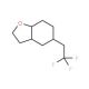 5-(2,2,2-Trifluoroethyl)octahydrobenzofuran - chemical structure image