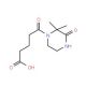 5-(2,2-Dimethyl-3-oxo-piperazin-1-yl)-5-oxo-pentanoic acid - chemical structure image