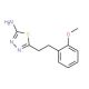 5-[2-(2-Methoxy-phenyl)-ethyl]-[1,3,4]thiadiazol-2-ylamine - chemical structure image