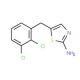 5-(2,3-Dichloro-benzyl)-thiazol-2-ylamine - chemical structure image