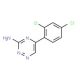 5-(2,4-Dichloro-phenyl)-[1,2,4]triazin-3-ylamine - chemical structure image