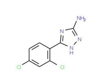 5-(2,4-Dichloro-phenyl)-4H-[1,2,4]triazol-3-ylamine - chemical structure image