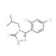 5-(2,4-dichlorophenyl)-4-isobutyl-4H-1,2,4-triazole-3-thiol - chemical structure image