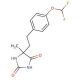 5-{2-[4-(difluoromethoxy)phenyl]ethyl}-5-methylimidazolidine-2,4-dione - chemical structure image