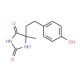 5-[2-(4-hydroxyphenyl)ethyl]-5-methylimidazolidine-2,4-dione (CAS 91567-45-2) - chemical structure image