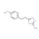 5-[2-(4-methoxyphenyl)ethyl]-1,3,4-oxadiazol-2-amine - chemical structure image