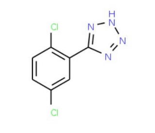 5-(2,5-Dichlorophenyl)-1H-tetrazole (CAS 98555-71-6) - chemical structure image