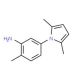 5-(2,5-dimethyl-1H-pyrrol-1-yl)-2-methylaniline - chemical structure image
