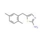5-(2,5-dimethylbenzyl)-1,3-thiazol-2-amine - chemical structure image