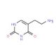 5-(2-Aminoethyl)pyrimidine-2,4(1H,3H)-dione (CAS 221170-25-8) - chemical structure image