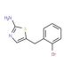 5-(2-bromobenzyl)-1,3-thiazol-2-amine - chemical structure image