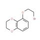 5-(2-Bromoethoxy)-2,3-dihydro-1,4-benzodioxine (CAS 1710-62-9) - chemical structure image