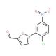 5-(2-Chloro-5-nitro-phenyl)-furan-2-carbaldehyde (CAS 329222-78-8) - chemical structure image