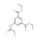 5-(2-Chloro-acetylamino)-isophthalic acid diethyl ester - chemical structure image